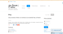 Desktop Screenshot of janzitniak.info