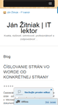 Mobile Screenshot of janzitniak.info